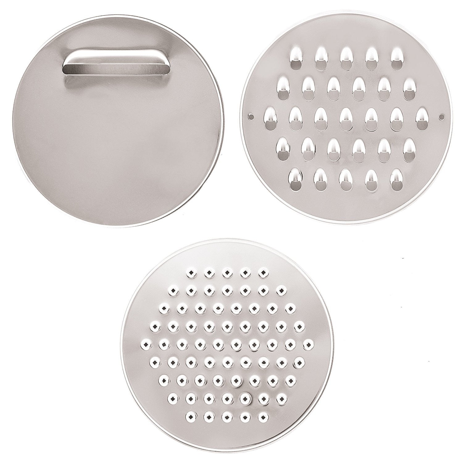 Stainless Steel Non-Slip Mixing Bowls Set with Lids and Graters, Set o –  Chef Essential