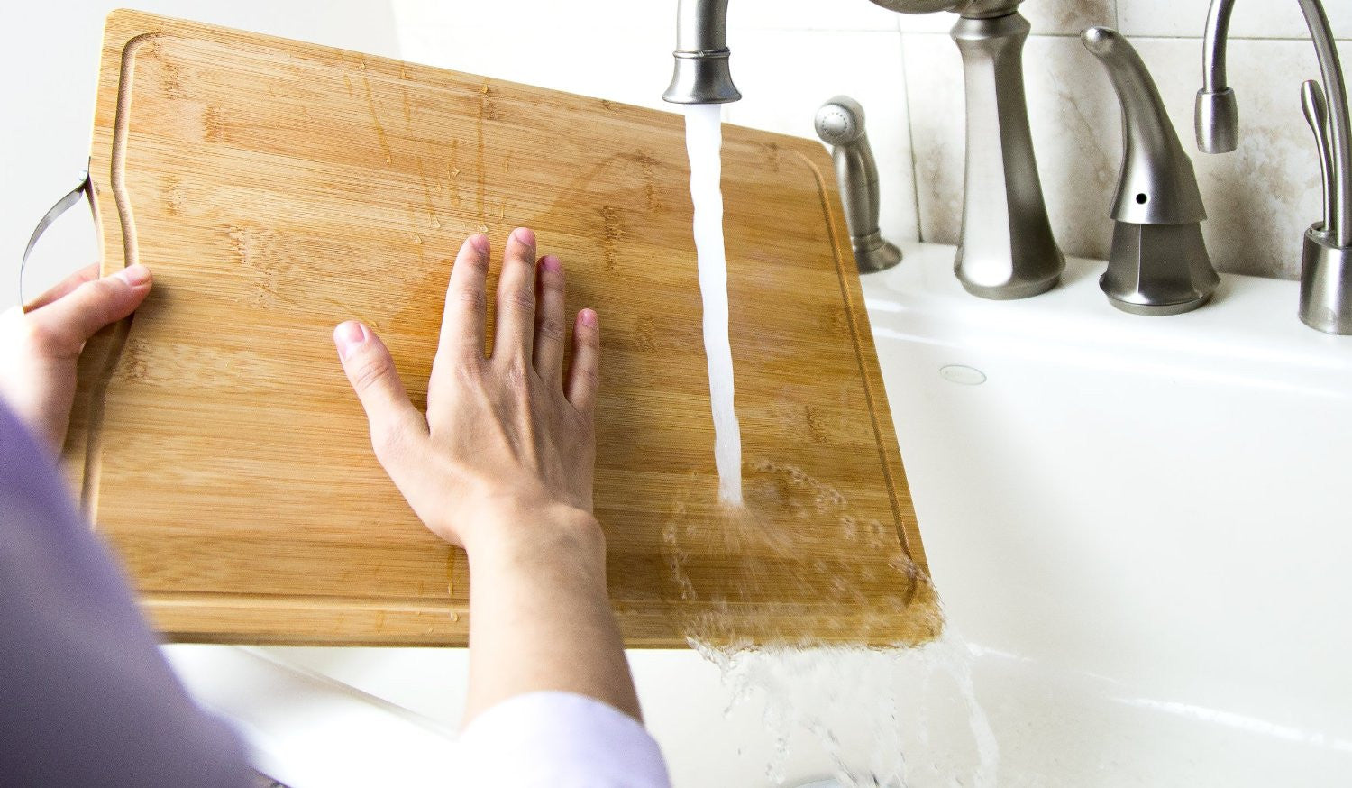 Extra Large Thick Bamboo Cutting Board